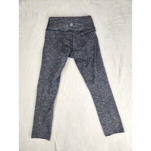 Lululemon Wunder Under Pant Coco Pique First Release Women's Size 2‎ Cropped